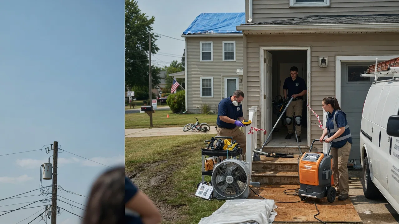 Water Damage Repair in Howard, PA near me